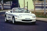 NB White NB1 2000 Mx-5 Vic Police