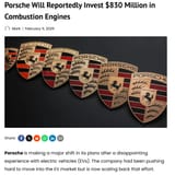 porsche investing in ice