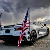 Chevrolet-Corvette-C8-white-American-Flag-Bad-Flag