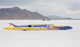 Rick Vesco&#039;s turbine powered streamliner