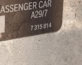 ASSENGER CAR paint code A29