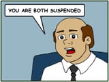 You Are Both Suspended