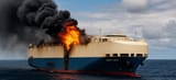 Cargo Ship That Caught Fire Carrying Electric Vehicles Sinks in the Pacific