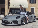 girl car