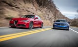 Alfa Giulia and BMW 3 Series