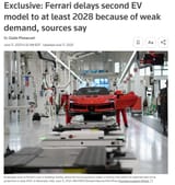 ferrari ev delay