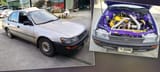 400-HP Beater Toyota Corolla With a 3S-GTE Engine