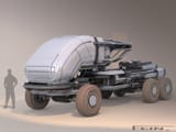[Evan Fein] Scifi Drone Transport Truck (2)