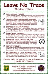 leave no trace
