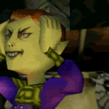 angry mask salesman