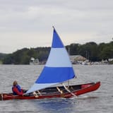1600 Canoe sailor tears it up - mobilty impairment 0588