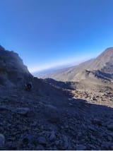 Mulhacen ascending Northweast route