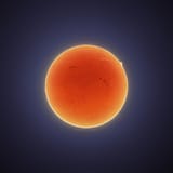 ISS and sun h alpha (mid)