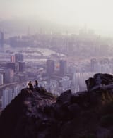 Looking over the city they call home (Pentax 67, 105mm, Velvia 100)