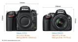 Nikon-D750-vs-Nikon-D5100-size-comparison