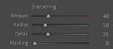 sharpening