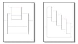 kirigami stairs template