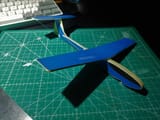 yep to heavy to fly by hand