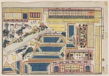 Newly Published Cleverly Designed Lantern Picture, Part 2 The Magic Fox in Three Countries, Part 2 (Shinpan daishikake tôrô-e, ge no maki; Sangoku yôko den, ge) 「しんぱん大しかけとうろうゑ 下のまき」「三国妖狐伝 下」 1800s?