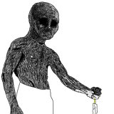 withered_wojak_grabbing_flame