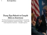 Trump-Thiel-Palantir