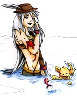 Runescape Lake - Playing In the Water