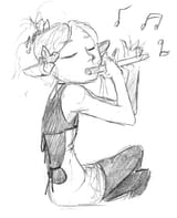 playing flute