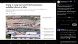 The Trump administration is preparing mass transfers of undocumented foreign nationals—including Ukrainians—to Guantánamo Bay, without notifying 11-06-2025 The Washington Post.