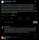 Eyes on the Middle East, The U.S. Embassy in Iraq is preparing for an emergency evacuation due to increased security risks. The State Department 11-06-2025 departure of non-essential personnel