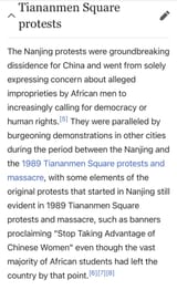 Tiananmen Square nigger protests Nanjing 2