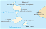 Territorial Collectivity of Saint-Pierre and Miquelon (France) near Newfoundland