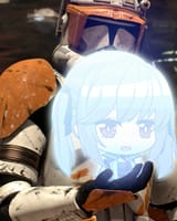 clone trooper holding hologram of essex to execute order sexy sex star wars
