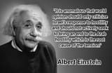 Einstein quote