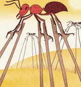 globalist depiction of a taller ant