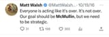 Matt Walsh vote for McMuffin