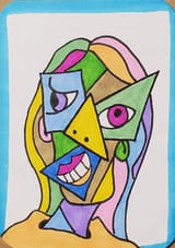Geometric-Cubism-Portrait