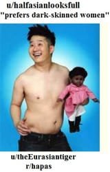 ET prefers dark skinned women
