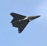 photo of Chinese 6th generation fighter Jian-50 from Shenyang Aviation Corporatio