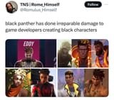 black characters