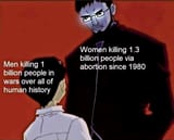 women killing