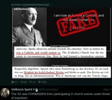 Hitler Christianity Catholic