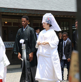 japan black wedding