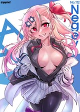 negev chan pulling her uniform open