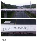 do a flip faggot