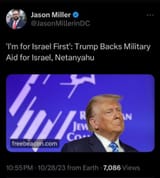 Trump Israel first