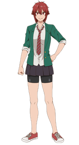 tomo chan transparent png tomboy anime girl