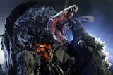 Biollante chomps Godzilla