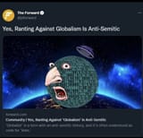 Antiglobalism is antisemitic