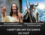 odin vs jesus