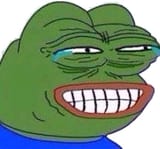 laughing pepe